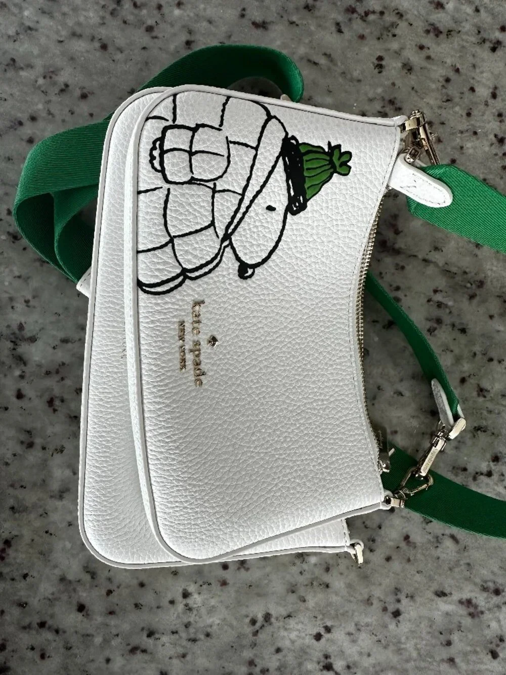 Kate Spade x Peanuts Snoopy Double Up Crossbody